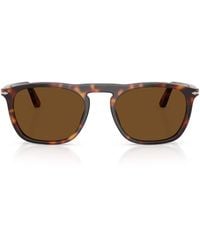 Persol - Tortoiseshell Gae Square Sunglasses - Lyst