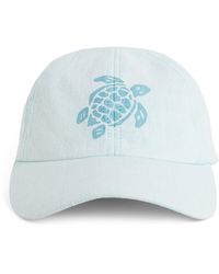 Vilebrequin - Embroidered Turtle Baseball Cap - Lyst