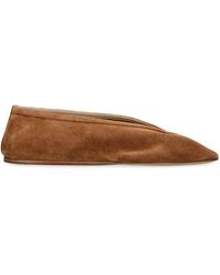 Le Monde Beryl - Suede Luna Ballet Flats - Lyst