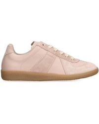 Maison Margiela - Leather-Suede Replica Sneakers - Lyst