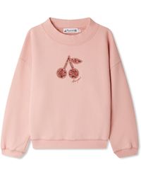 Bonpoint - Cotton Cherry Sweatshirt - Lyst