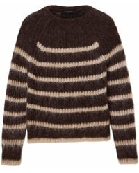 AllSaints - Wool-Blend Stripe Riga Sweater - Lyst