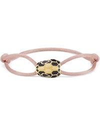 BVLGARI - Serpenti Forever String Bracelet - Lyst