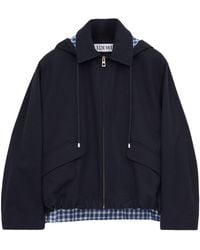 Loewe - Hooded Bomber Jacket - Lyst