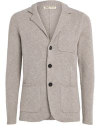 Maurizio Baldassari - Wool-Cotton Blend Cortina Cardigan - Lyst