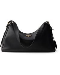 Prada - Large Calf Leather Aimée Shoulder Bag - Lyst