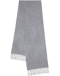 Mulberry - Cashmere Fringed Scarf - Lyst