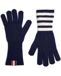Thom Browne - Cashmere 4-Bar Gloves - Lyst