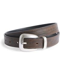 MOLEBO - Burnished Leather Western Belt - Lyst