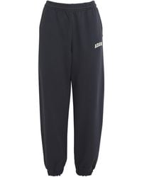 ADANOLA - Organic Cotton Varsity Sweatpants - Lyst