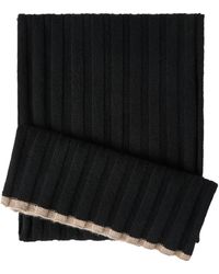Brunello Cucinelli - Cashmere Ribbed Scarf - Lyst