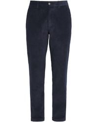 Barbour - Stretch-Cotton Corduroy Tailored Trousers - Lyst