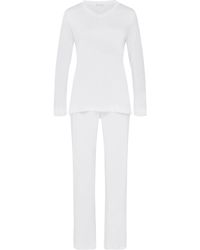 Hanro - Cotton Moments Pyjama Set - Lyst