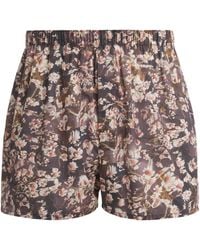 Sunspel - Cotton Printed Boxer Shorts - Lyst