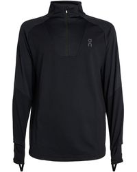 On Shoes - Climate Zip-Up Lg-Sleeve T-Shirt - Lyst
