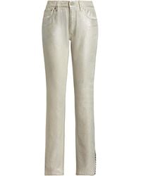 Ralph Lauren - Barrett Mid-Rise Slim-Fit Jeans - Lyst