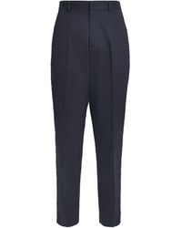 Emporio Armani - Technical Cotton Trousers - Lyst