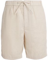 Frescobol Carioca - Linen-Cotton Felipe Shorts - Lyst