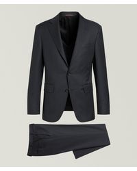 Canali - Kei Micro-Check Wool Suit - Lyst