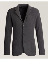 Patrick Assaraf - Extra-fine Merino Wool Sport Jacket - Lyst