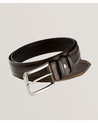 Bontoni - Smooth Calf Leather Belt - Lyst