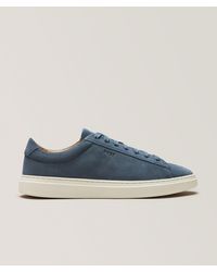 BOSS - Kieran Suede Tennis Sneakers - Lyst