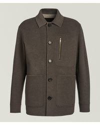 Windsor. - Double Face Wool Chore Jacket - Lyst