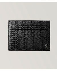 Serapian - Stepan Canvas & Leather Cardholder - Lyst