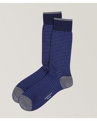 Marcoliani - Palio Stripe Cotton-Blend Socks - Lyst