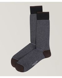 Marcoliani - Palio Stripe Cotton-Blend Socks - Lyst