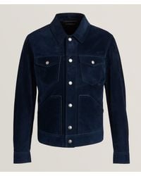 Tom Ford - Cashmere Suede Western Jacket - Lyst