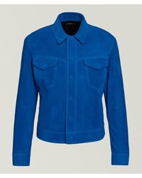 Tom Ford - Cashmere Suede Western Jacket - Lyst