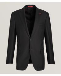 Isaia - Sanita Solid Wool Suit - Lyst
