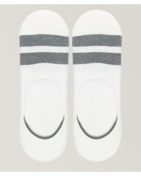 ANT45 - Two-Pack Honoko No-Show Stripe Socks - Lyst