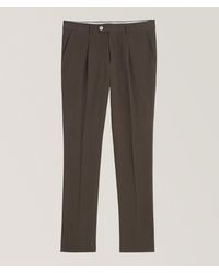 Brunello Cucinelli - Leisure-Fit Linen-Blend Suit Pants - Lyst