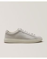BOSS - Kieran Suede Tennis Sneakers - Lyst