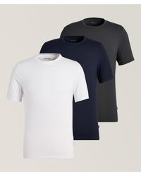 BOSS - Bamboo Crewneck T-Shirt 3-Pack - Lyst