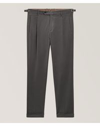 Berwich - Retrolong Brushed Twill Tapered Dress Pants - Lyst