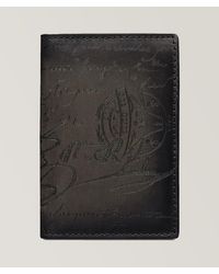 Berluti - Jagua Scritto Leather Card Holder - Lyst