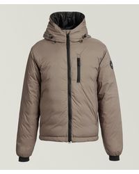 Canada Goose - Lodge Label Hooded Down Jacket - Lyst