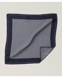 Brunello Cucinelli - Floral Silk Pocket Square - Lyst