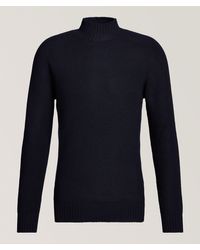 Gran Sasso - Wool Mock Neck Sweater - Lyst