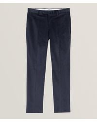 Isaia - Corduroy Wool-Blend Tailored Pants - Lyst