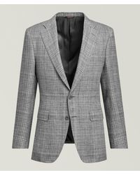 Canali - Capri Check Linen-Wool Sport Jacket - Lyst