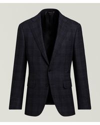 Canali - Capri Check Wool-Blend Sport Jacket - Lyst