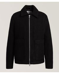 NN07 - Gael Wool-Blend Jacket - Lyst