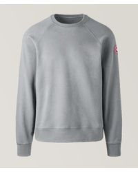 Canada Goose Black Label Huron Crewneck Sweater for Men | Lyst Canada