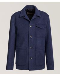 Herno - Wool-Blend Overshirt - Lyst