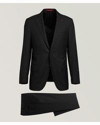 Isaia - Sanita Solid Wool Suit - Lyst