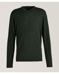 Patrick Assaraf - V-neck Merino Wool Sweater - Lyst